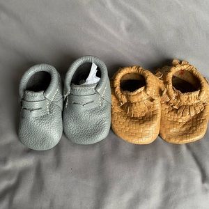 Freshly Picked size 1 moccasins set